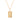 10k Horse Girl Love Note Necklace