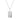Silver Cat Mom Love Note Necklace